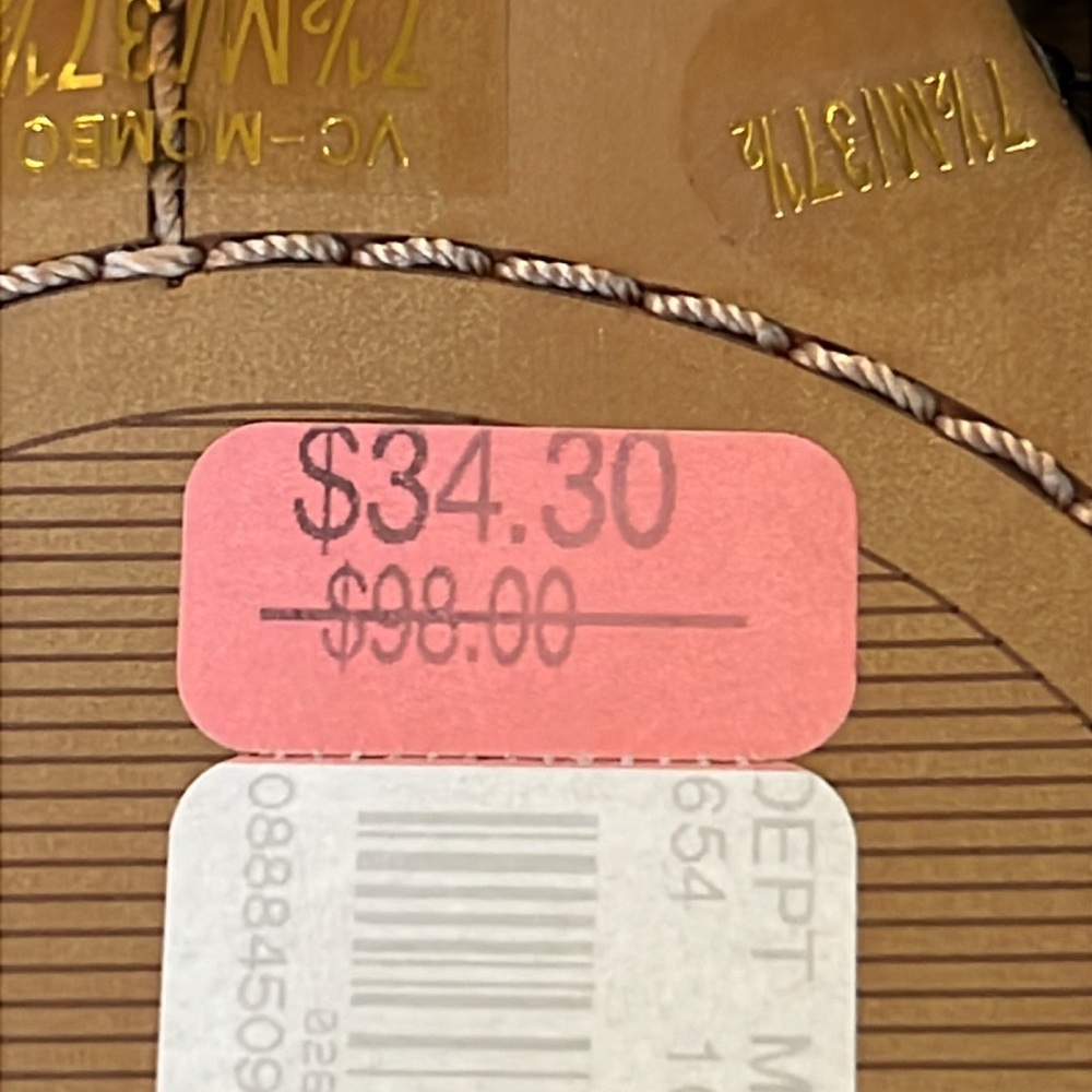 Vince Camuto Crystal Thong Sandals - Picture 4 of 6